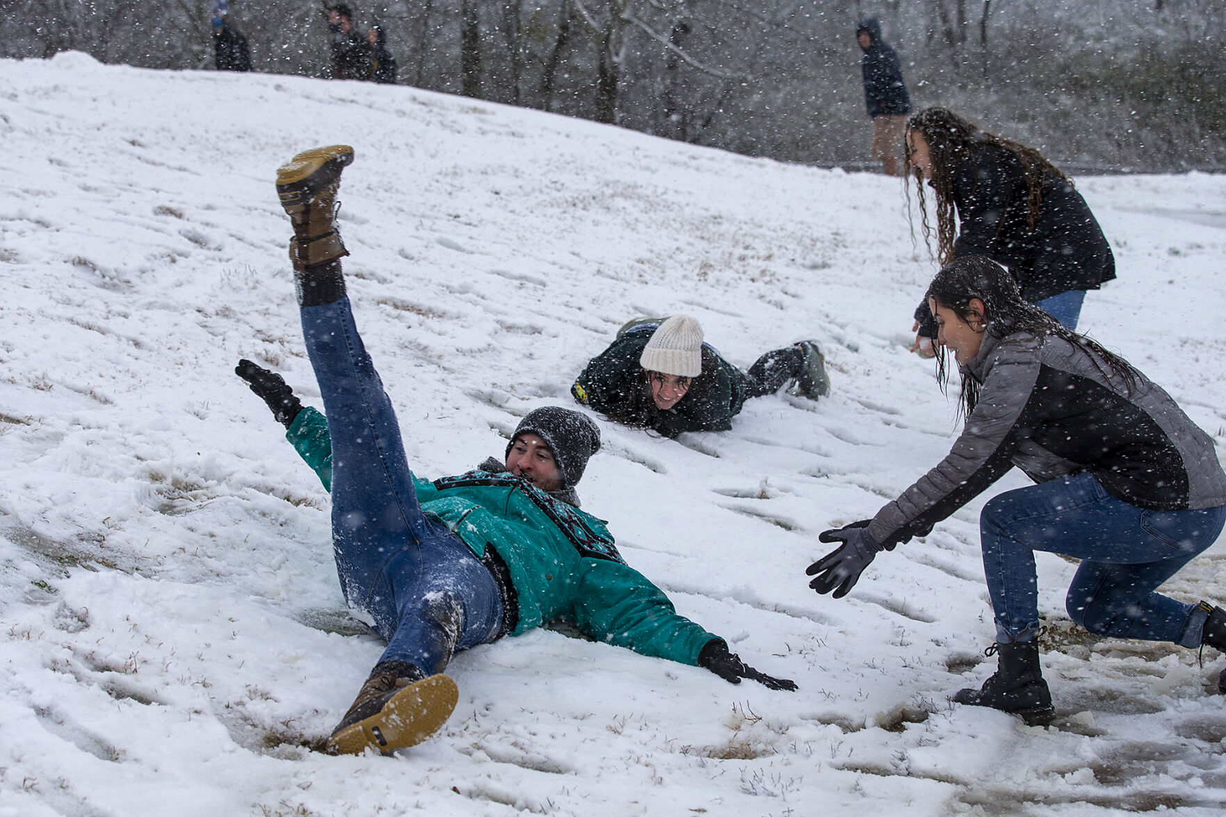 Snowfall in B-CS